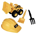 Construction Helmet & Vehicle Set